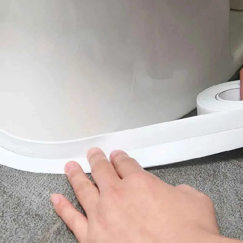 PVC Sealing Tape For Bathroom Bath Toilet Kitchen Caulk Strip Tape Self Adhesive Waterproof Wall Sticker Mold Proof Tapes