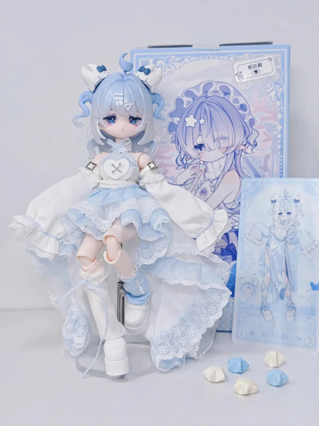 Original Come4free Ocean Gem Series Mystery Box Joint Movable Doll Dress Up Doll Trendy Play Blind Box Ornament Collectible