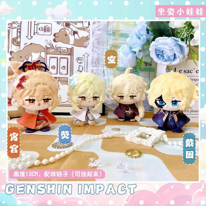 Alice Genshin Impact Plush Doll Sandrone Columbina Yae Miko Arlecchino Nicole Lohen Linnea Game Cosplay Stuffed Toy Illuga Gift