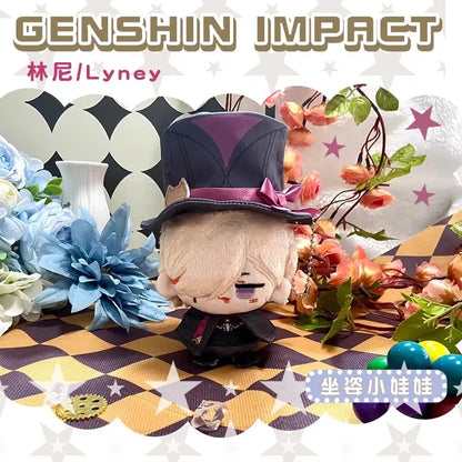 Alice Genshin Impact Plush Doll Sandrone Columbina Yae Miko Arlecchino Nicole Lohen Linnea Game Cosplay Stuffed Toy Illuga Gift