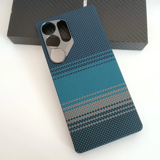 Genuine Aramid Carbon Fiber Magsafe Case For Samsung Galaxy S25 Ultra Matte Sunset Moonrise Bulletproof Magnetic Hard Thin Cover SS69