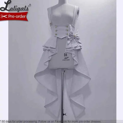 Princess Chronicles Rabbit Theater Ouji Lolita Corset and High-Low Skirt Set