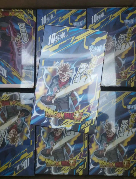Anime Dragon Ball card store  cards Booster Card Box Trading card game Super Saiyan Son Goku Anime Characters Collection Toy