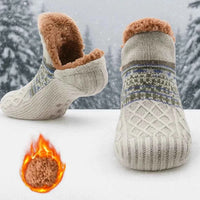 Super Warm Winter Non-slip Floor Socks Women Men Snow Socks Sleep Carpet Slippers Socks Women Velvet Boot Unsiex Home Wear
