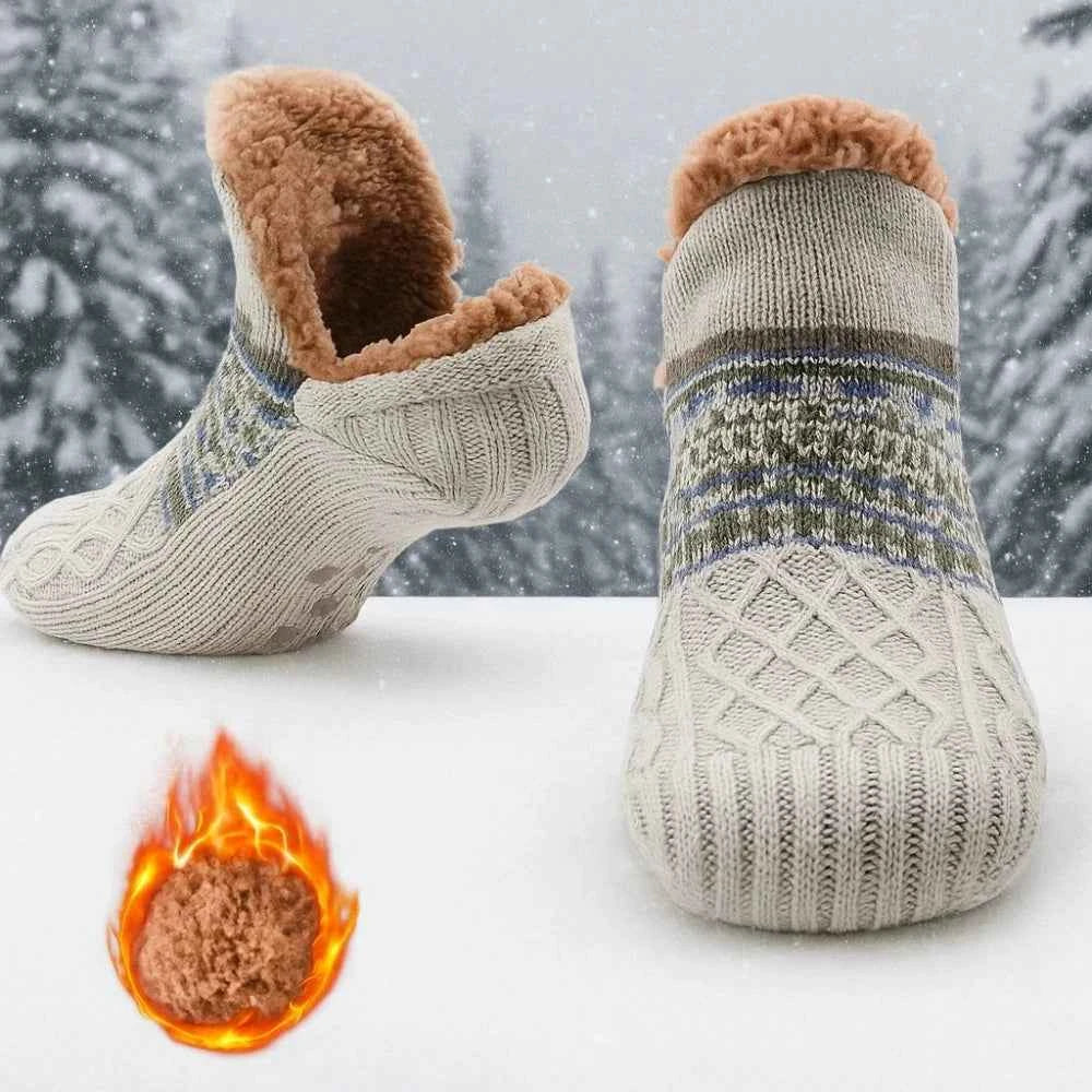 Super Warm Winter Non-slip Floor Socks Women Men Snow Socks Sleep Carpet Slippers Socks Women Velvet Boot Unsiex Home Wear