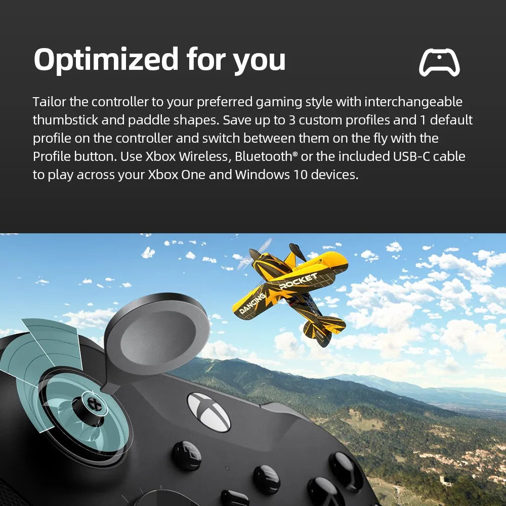 Microsoft Xbox Black Elite Wireless Controller Series 2  for Xbox Series S Xbox Series X XSS XSX 100% New Orginal  SS69