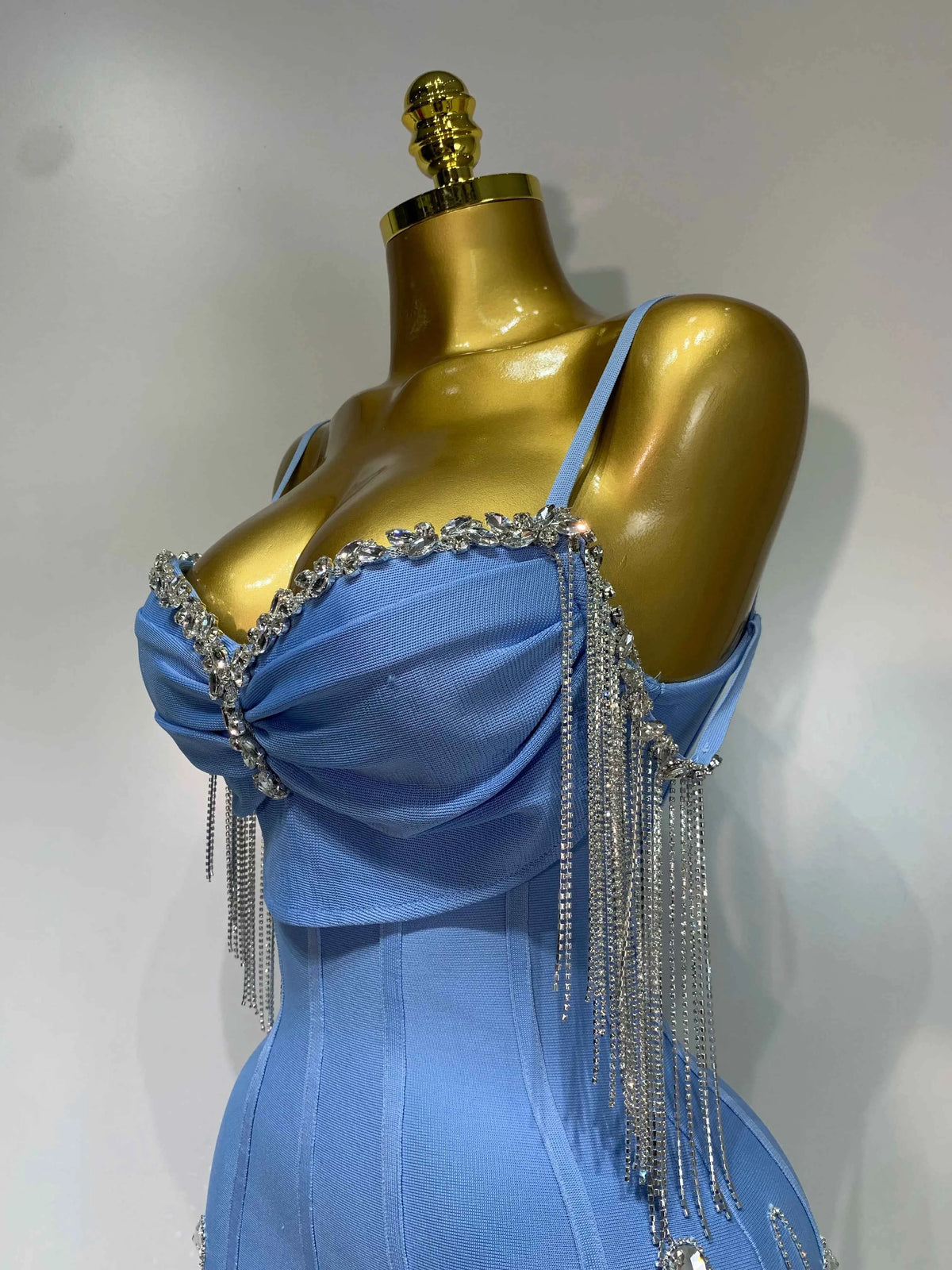 Women Sexy Backless Spaghetti Strap Bodycon Sleeveless Bandage Dress 2025 Elegant Prom Gown Club Evening Party Birthday Dresses