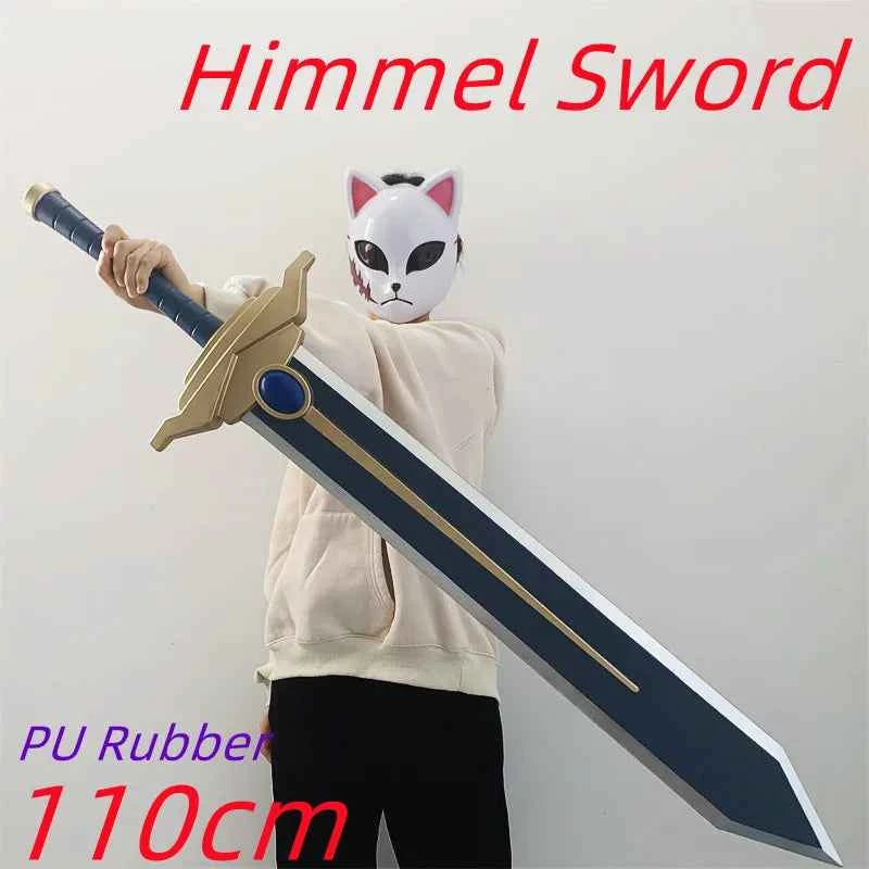 1:1 Magic Wand Beyond Journey's End Cosplay Knife Greatsword Role Playing Weapons Model Safety PU Rubber Gift Toy
