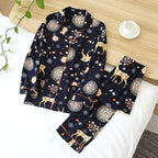 Spring / Summer New 100% viscose long-sleeved trousers pajamas SS69