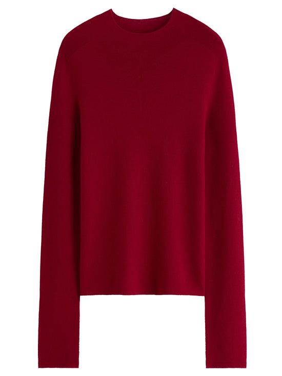 DUSHU Seamless Half-high Collar Pure Wool Pullovers Women Plus Size Autumn Winter Bottoming Sweater Solid Soft Breathable Tops