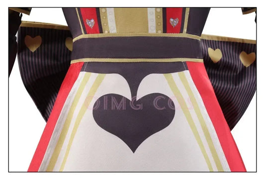 Alice Cosplay Costume Set Women Polyester Anime Game Character Outfit