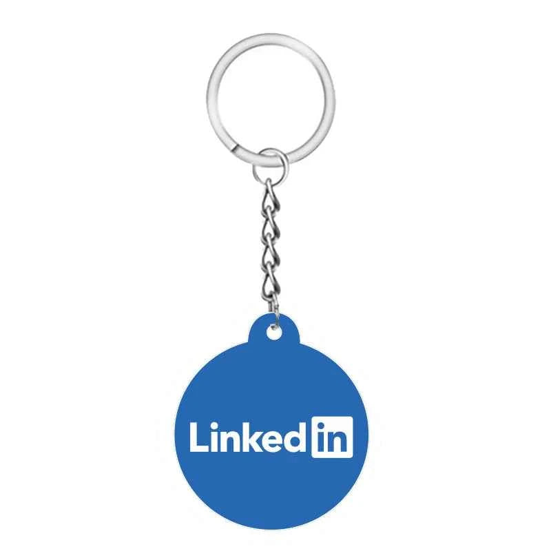 Whatsapp NFC Epoxy Keychain NFC Tag for Increase Your Business