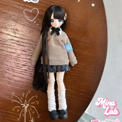 Don'T Touch My Bangs Series 1/6 Bjd Blind Box Mystery Box Toys Kawaii Model Gift Cute Action Anime Figure