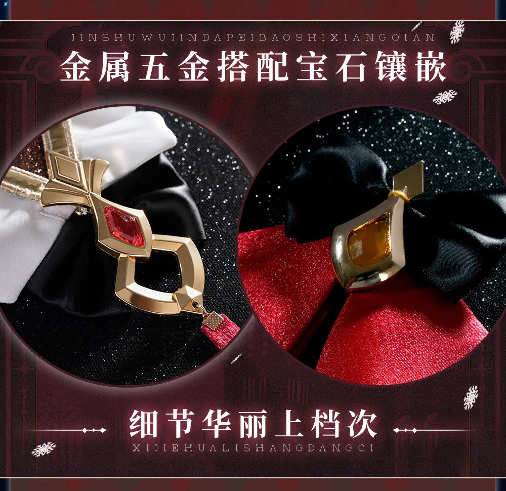 Impact Sandrone The Marionette Cosplay Costume Game Model Outfit New Women Dress Halloween Role Play Clothes Onicos