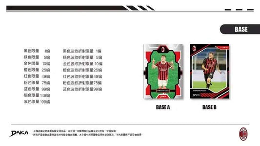 2025-2026 Daka Messi Mbappe Yamal Football Collection Card Real Madrid Barcelona Manchester Juventus Ale Milano Star Player Card