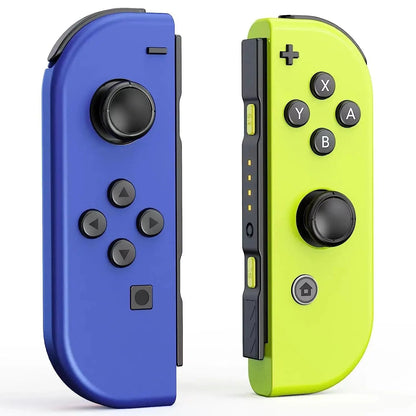 Joycons Gamepad For Nintendo Switch/Ios/Android/Pc Bluetooth Wireless Controller Joystick With Trubo Video Game Consoles SS69 41.69 Blue Yellow
