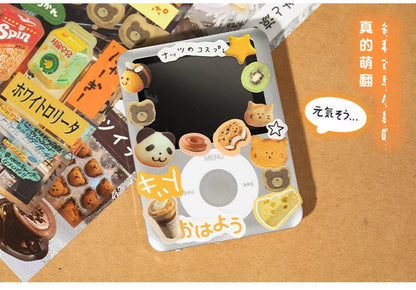 45pcs Japanese Retro Early Style Manga Cut Film Sticker Book Kawaii Girl Scrapbook Journal DIY Deco Cute Showa Phone Case Decals SS69