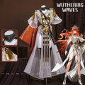 Wuthering Waves Augusta Cosplay Costume Set with Wig
