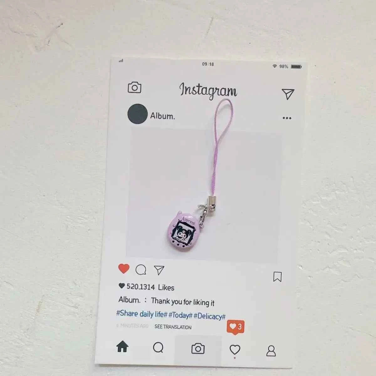 Cute Handmade Mini Tamagotchi Alloy Pendant Mobile Phone Pendant Cartoon Simulation Tamagotchi Pendant Keychain