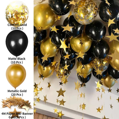 SS69 24-Piece Latex Balloon Set for Party and Birthday Decorations
