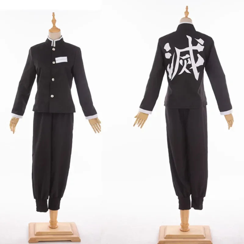Kochou Kanae Cosplay Costume Set - Kimetsu No Yaiba Anime Outfit