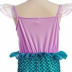 Girls Princess Cosplay Costume Dress - Flower Print