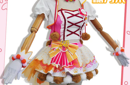 In Stock Anime LoveLive Cat Twin Tail Arcade Game 9 Characters Cosplay Costume Tojo Nozomi Nico Honoka Umi Rin Maki Eli Full Set - SS69