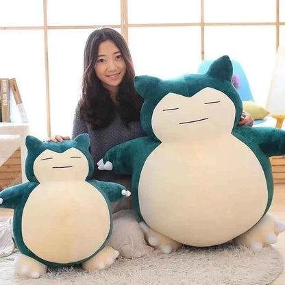200/150cm Aoger Giant Snorlax Plush Toys Kawaii Soft Snorlax Leather Shell Plushie NO Filling Pillow Gifts For Children Pokemon