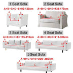 Sofa Cover Elastic For Living Room Home Jacquard Stretch  Slipcovers  Corner Couch Covers 1/2/3/4 Seater L Shape Free Shopping