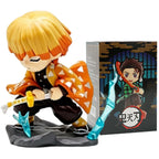 1-12pcs Anime Demon Slayer Blind Box Figure Toys Kimetsu No Yaiba Battle Series Guess Bag Mystery Doll Christmas Birthday Gift