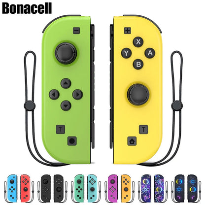 For Nintendo Switch/iOS/Android/PC Wireless Controller, Turbo Vibration Wake-up Handle For Fitness-ring BT Video Game Control SS69
