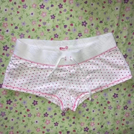 Y2K Summer Gothic letter Pattern Printed Sports Shorts Zipper Women's Slimming Running Fitness Breathable Fitness Sportswear emo SS69 11.69 white / S