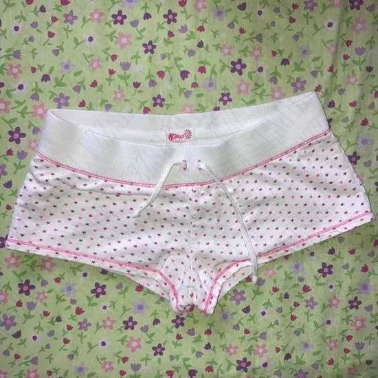 Y2K Summer Gothic letter Pattern Printed Sports Shorts Zipper Women's Slimming Running Fitness Breathable Fitness Sportswear emo SS69 11.69 white / S