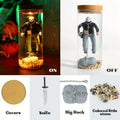 ZHUANGHUANC Alien Resin LED Lamp | Extraterrestrial Desk Decor