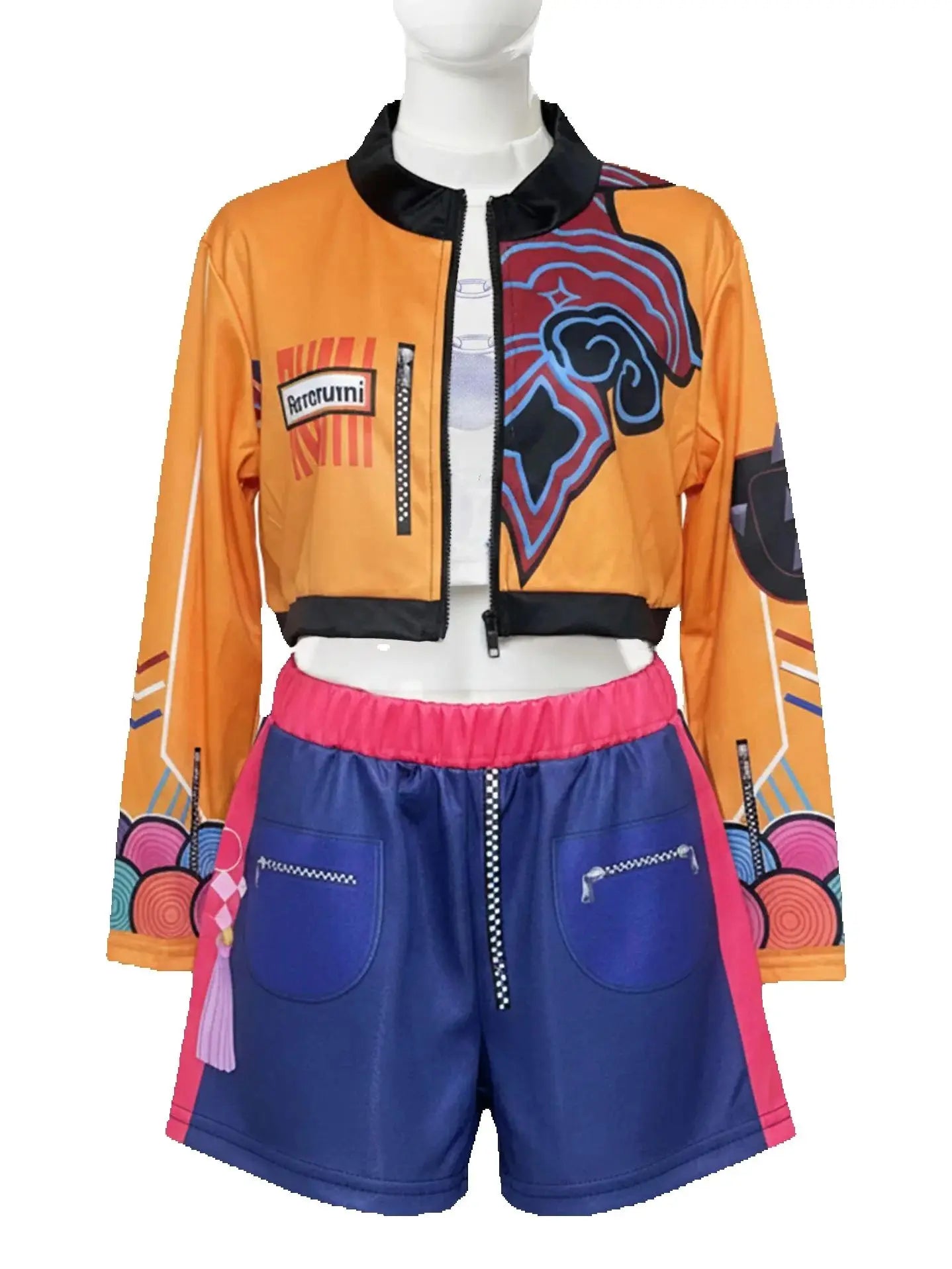 Girls Pop Singer Costume for Stage Performance & Halloween Cosplay