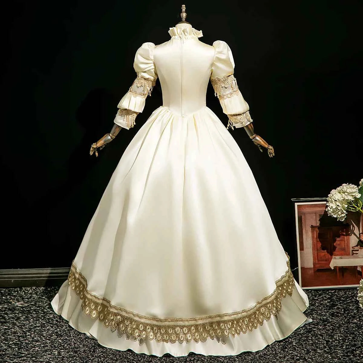 Customized Women Renaissance Victorian Party Dresses Baroque Historical Theater Masquerade Gowns
