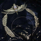 Angel Virgin Mary Baroque Gold Halo Goddess Headpiece Lolita Vintage KC Headband Tiara Headwear Accessories