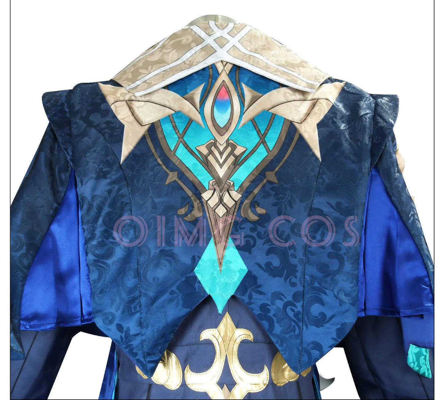 Genshin Impact Neuvillette Cosplay Costume Adult Carnival Uniform Wig Anime Halloween Party Costumes Masquerade Women Game