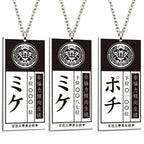 Kakegurui Acrylic Keychain Compulsive Gambler Yumeko Jabami Ryouta Suzui Mary Saotome Anime Cosplay Earrings Necklace Card SS69