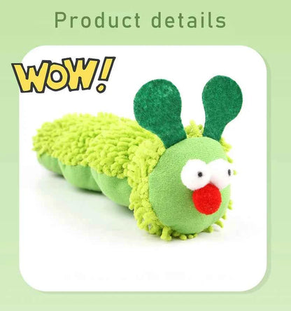 Cat Chew Toys Caterpillar Catnip Molar Toy Silvervine Cat Teaser Interaction Toy Clean Mouth Kitten Toy Pet Supplies Accessories