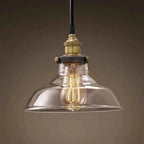 The Nordic Loft Modern Bedroom Pendant Lamp with Clear Gray Amber Vintage Pendant Lights Dining Glass Hanging Light Fixtures