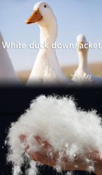 Maomaokong Super Thick 400g Filling White Duck Down Female Winter Women's Over-the-Knee Puffer Coat Luxury Down Jacket Warm