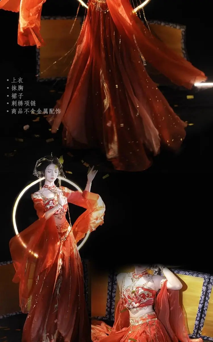 Feitian Hanfu, exotic style photo taking clothing, travel photography, Western Regions dance performance, clothing photography, SS69