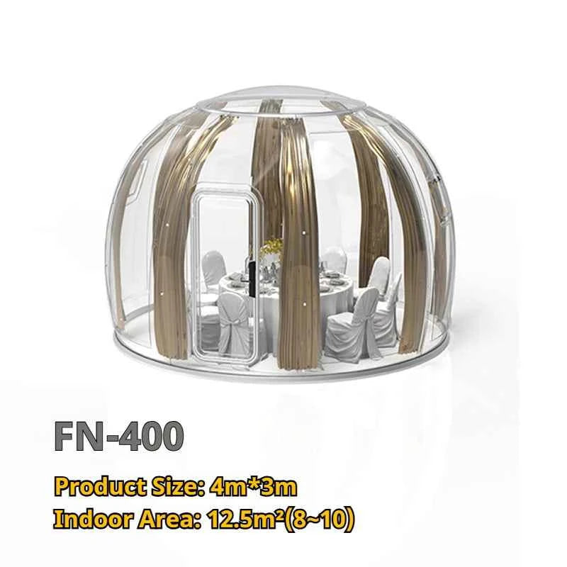Outdoor Bubble Camping Transparent Starry Sky Dome Tent Igloo Tent Waterproof PC Dome Tent  5 years free warranty