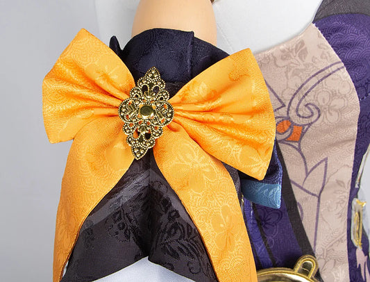 Navia Anime Cosplay Costume Set for Women with Dress Uniform and Wig