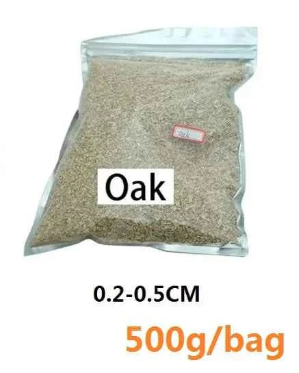 500g Apple Wood Pellets BBQ Flavoring Chips Kiln Dried Sawdus Specialty Wooden Chunks for Barbecue Smoker Grill Bacon Fish Meat