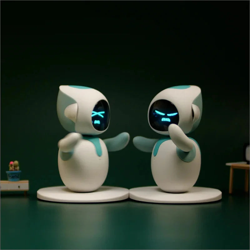 Original Eilik Smart Robot Electronic Automation Ai Robot Emotional Interaction Vocal Multiple Mode Cute Blue and Pink Gift SS69