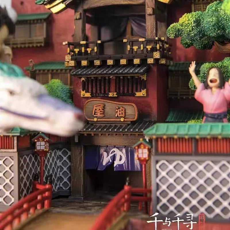 Bandai Spirited Away Oil House Model 1/100 Scale PVC Figure