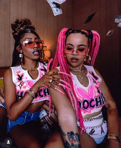 Sexy Letter T Shirts Fashion Cropped Top Printed Sweatshirts Streetswear 2023 Summer Clothes Women Y2K Graphic Tank Tops Tees SS69