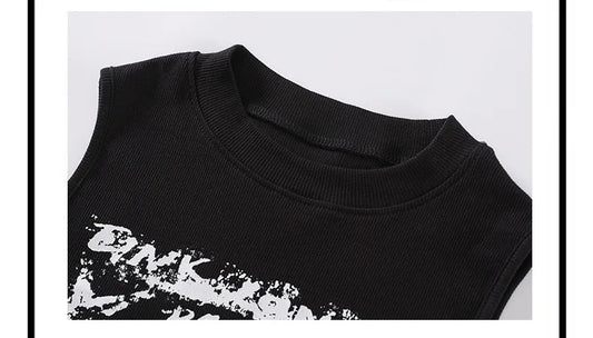 Hip Hop Girls Fashion Crop Top Street Dance Shorts Kids K-pop Streetwear Hot Pants Costume Children Jazz Girl Group Clothes Sets